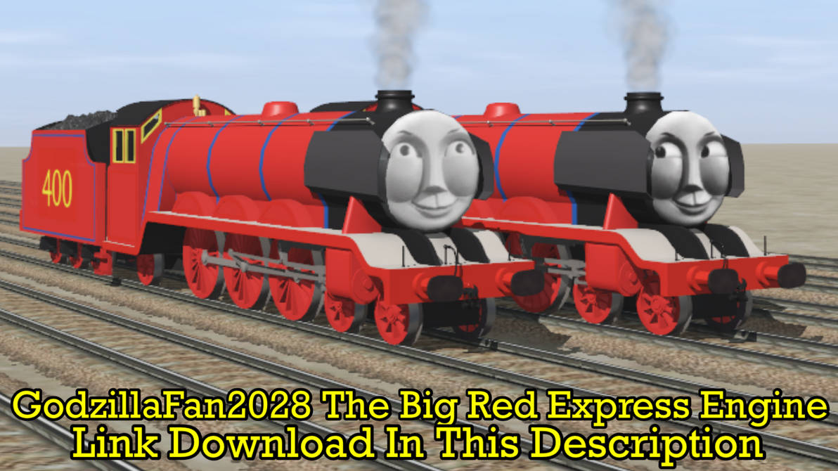 Large Express Engine GodzillaFan2028 The Big Red Express Engine by LBSCE2LNERA3 on DeviantArt