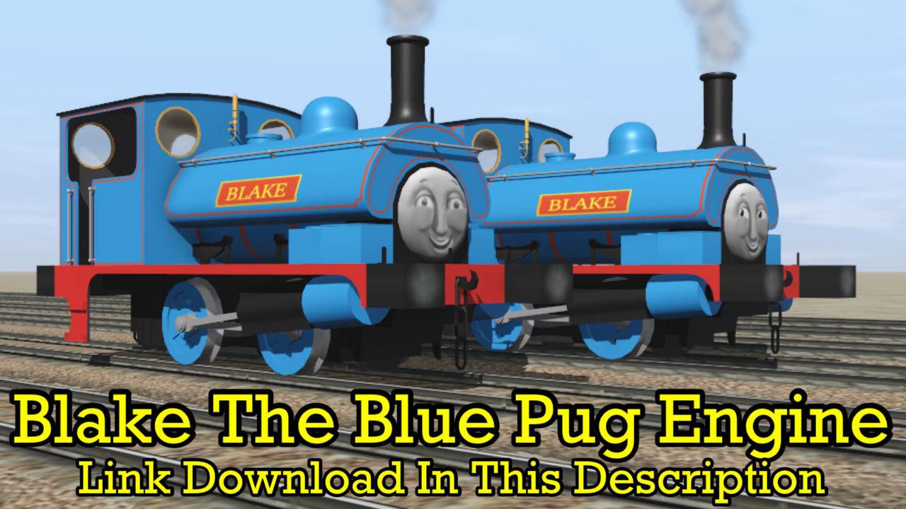 Blake The Engine Blake The Blue Pug Engine by LBSCE2LNERA3 on DeviantArt