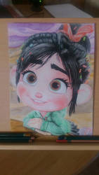 vanellope von schweetz Fan art