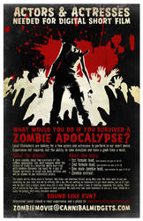 Zombie Movie - Talent Poster