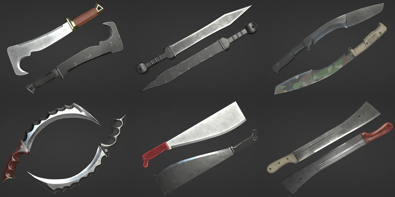Machete Collection by sepandj on DeviantArt