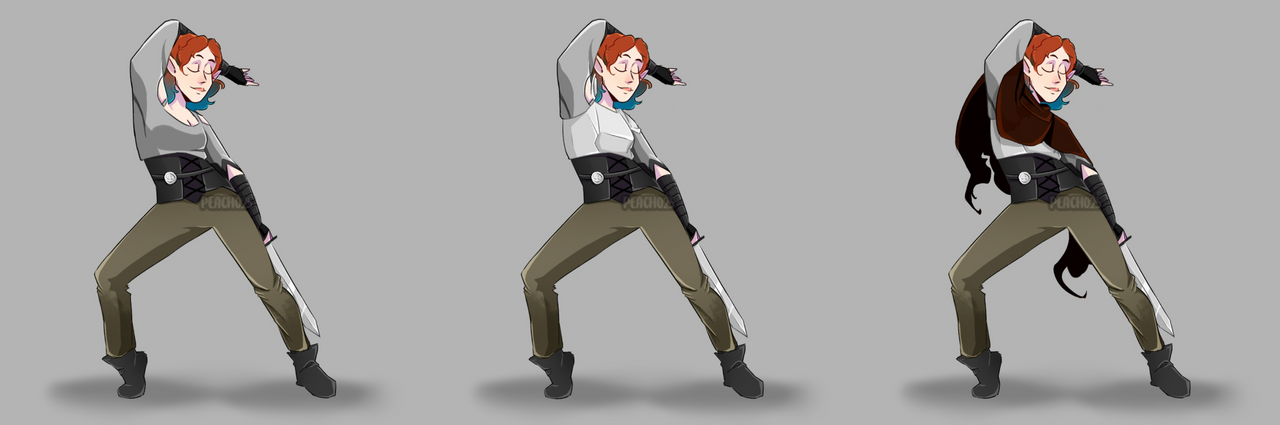 Dancing pose + Dnd Design= New Oc??? by peach0025 on DeviantArt