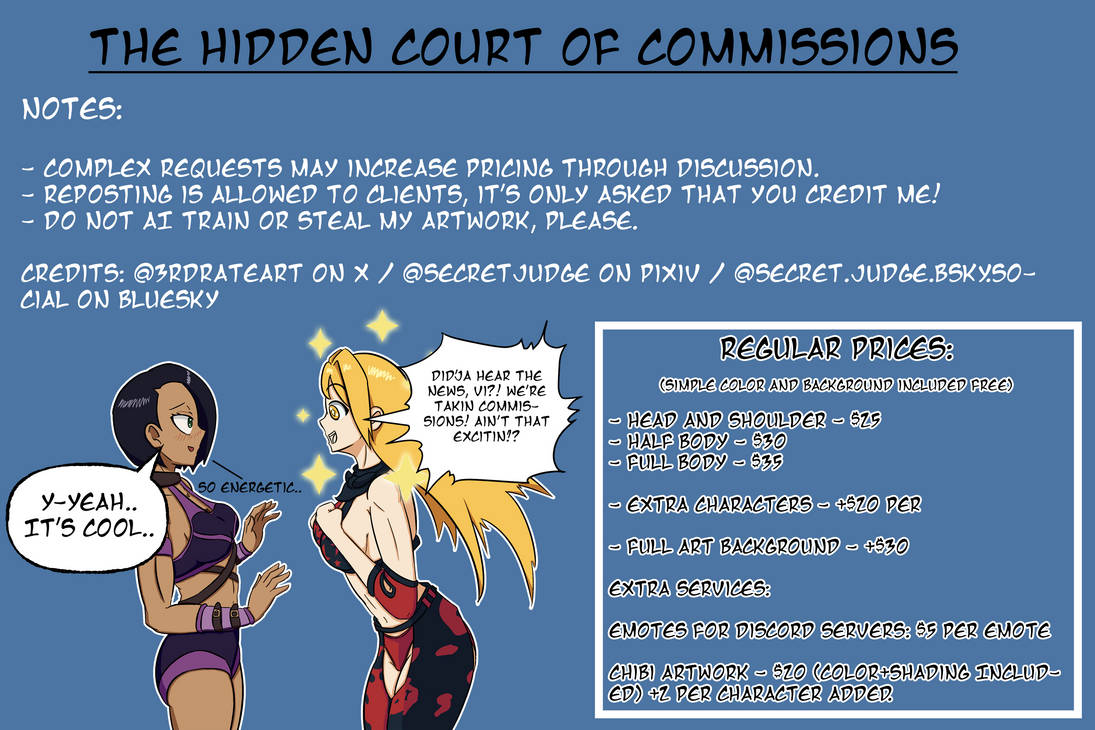 Judge Token Secret SeccretJudge's Hidden Court of Commissions! by TheSecretJudge on DeviantArt