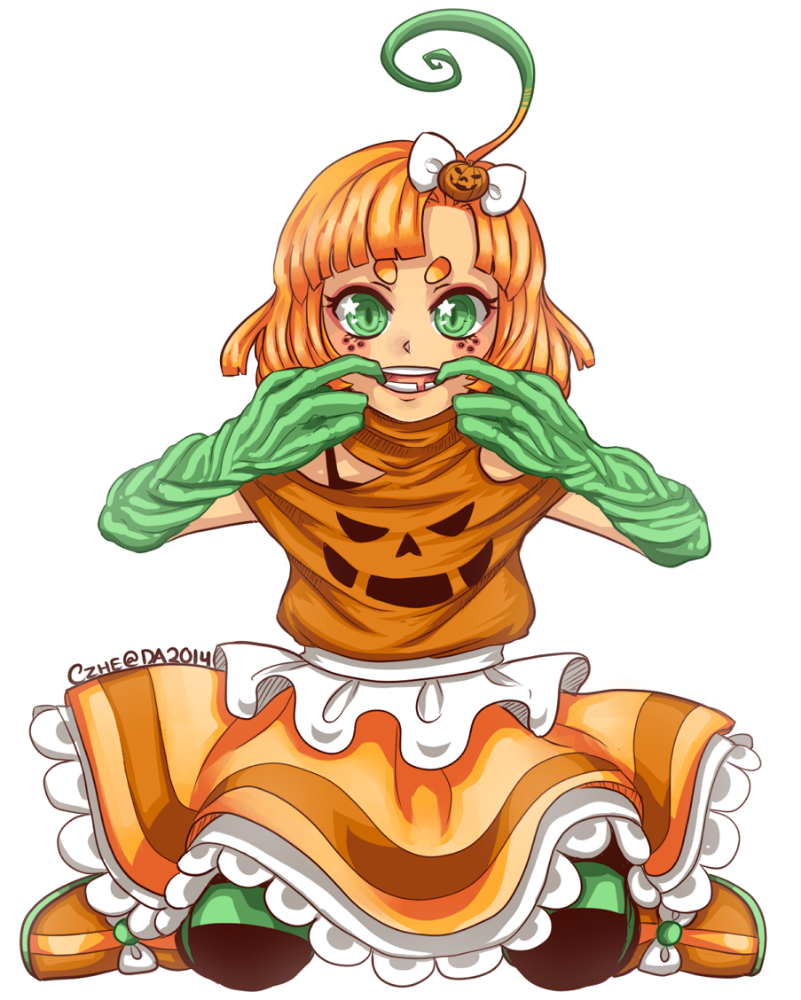 Commission - Pumpkin Girl