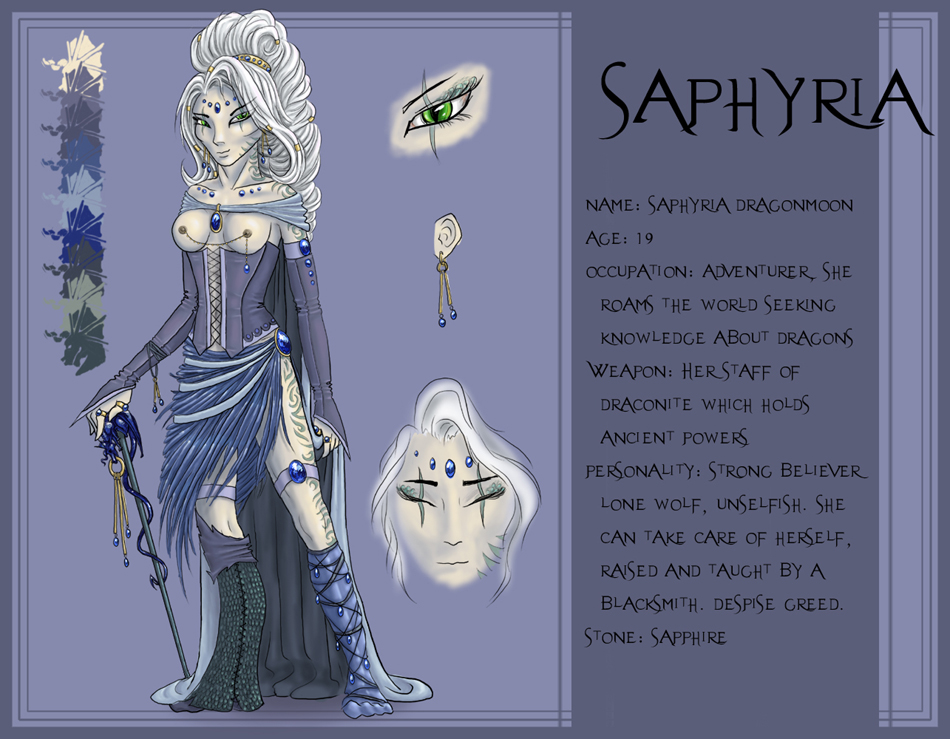 Saphyria Sheet