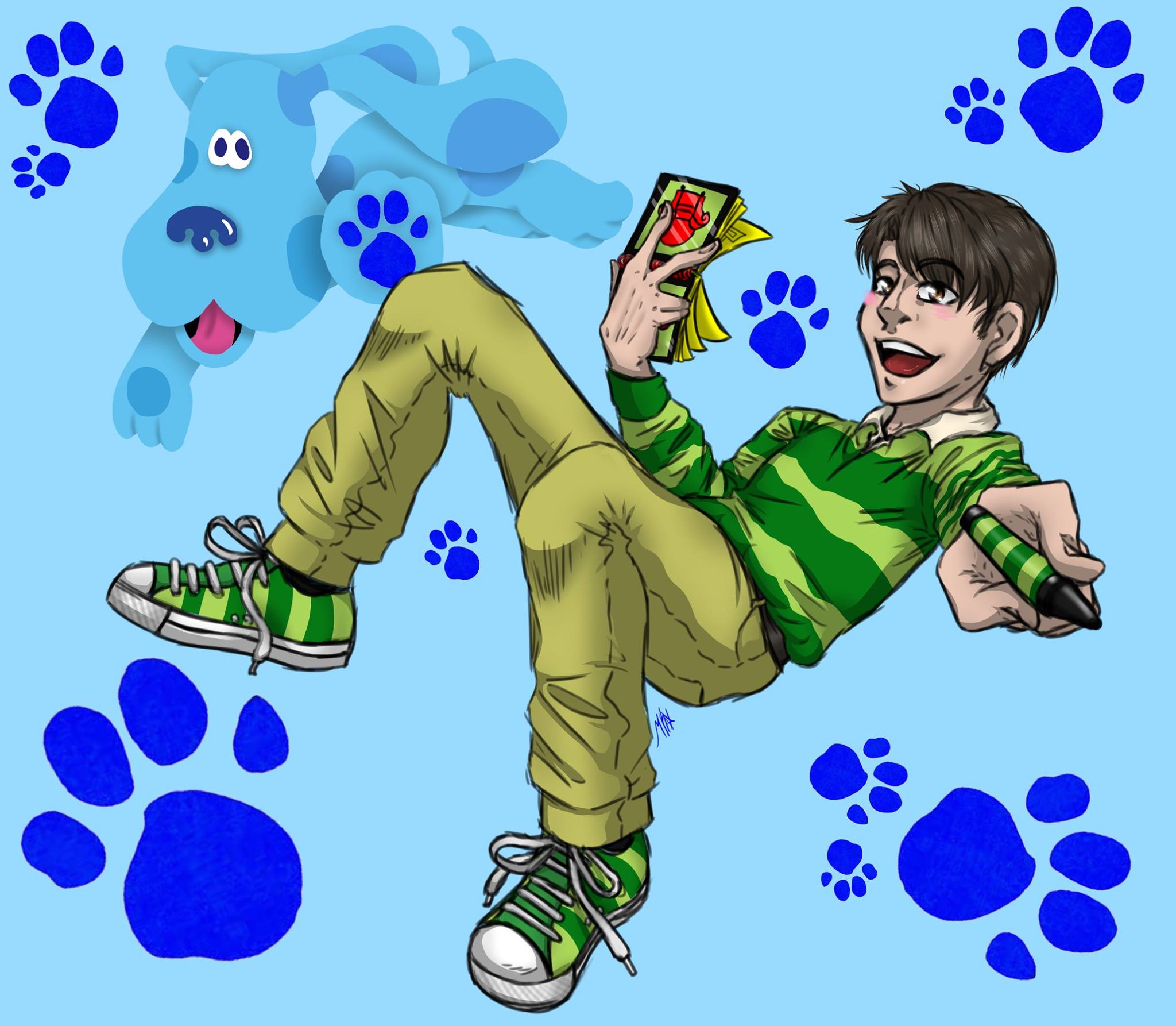 Blue's Clues by MalainaKanda on DeviantArt