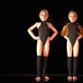 Twin Ballerinas - Portrait 1