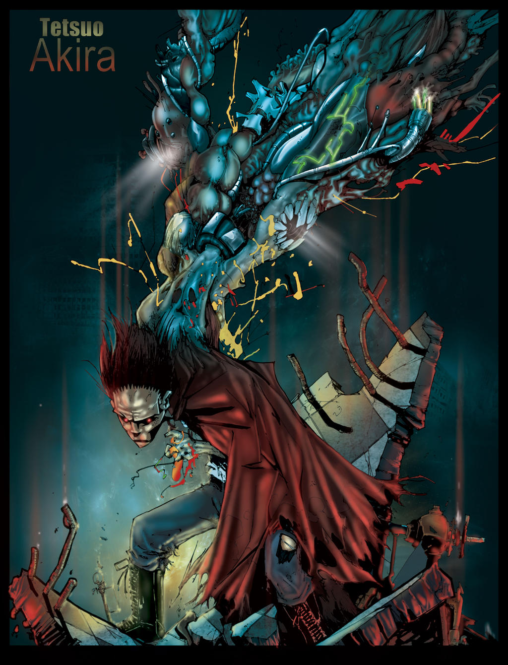 Tetsuo-akira by Crayola-madness on DeviantArt
