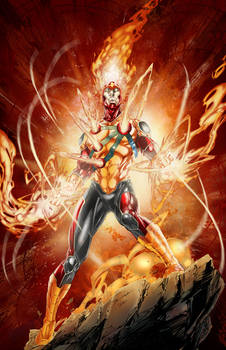 Firestorm Colored up!