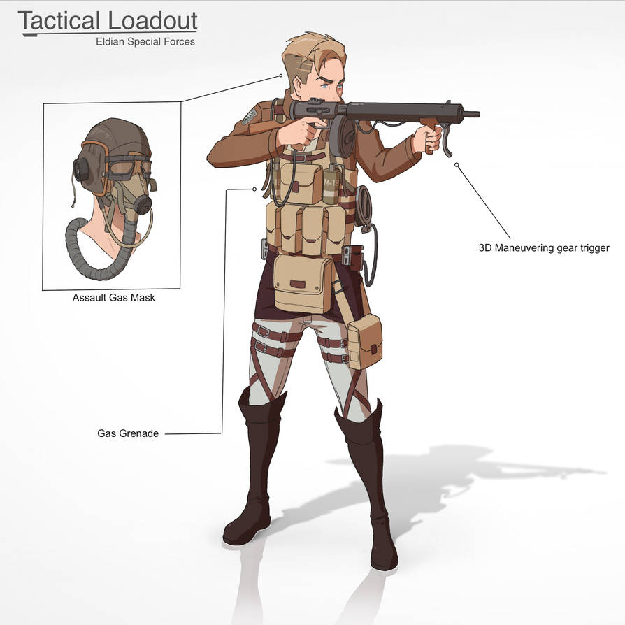 Attack on Titan Special Forces Design by DoctorCocoBean on DeviantArt