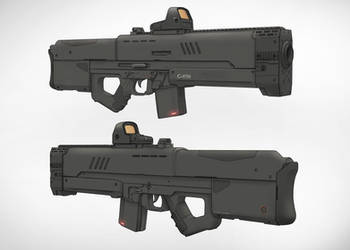 C850 Scifi Gun Design by DoctorCocoBean