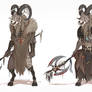 Goatmen Tribe Armor Design - Commission