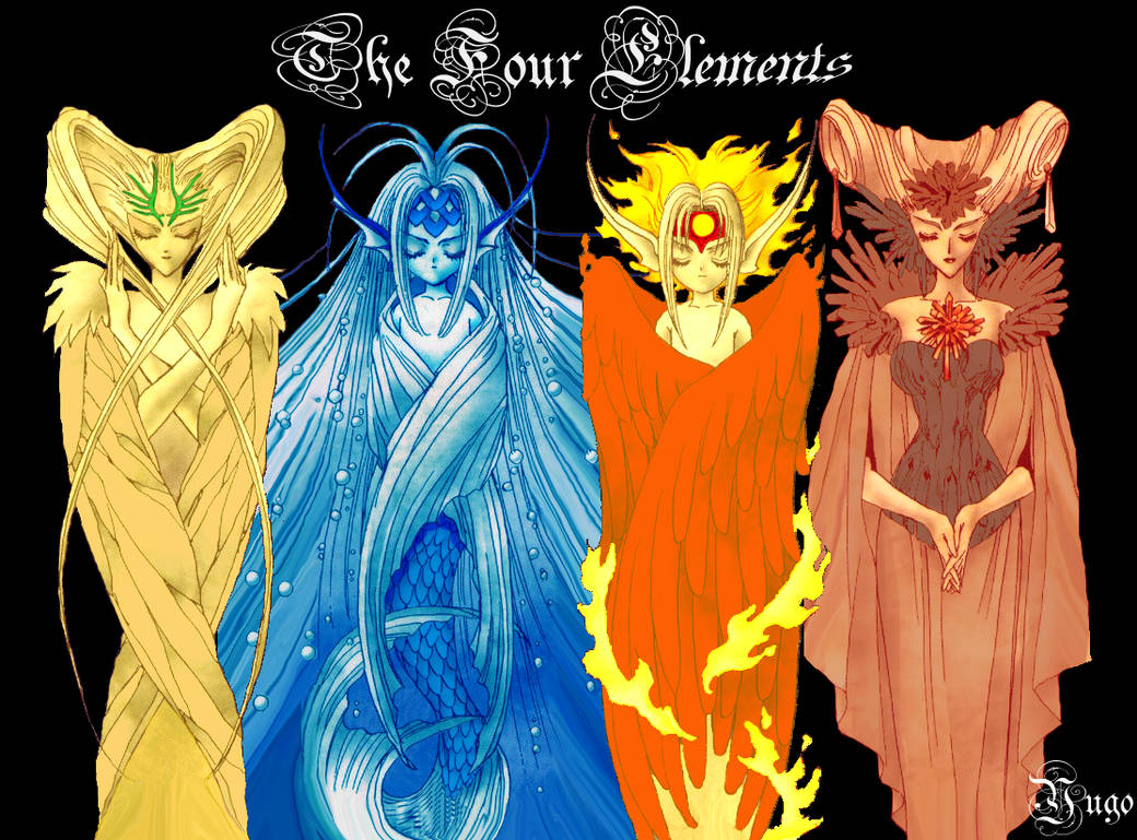 The Four Elements by y3rk0 on DeviantArt
