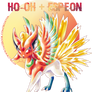 Ho-OH and Espeon fusion