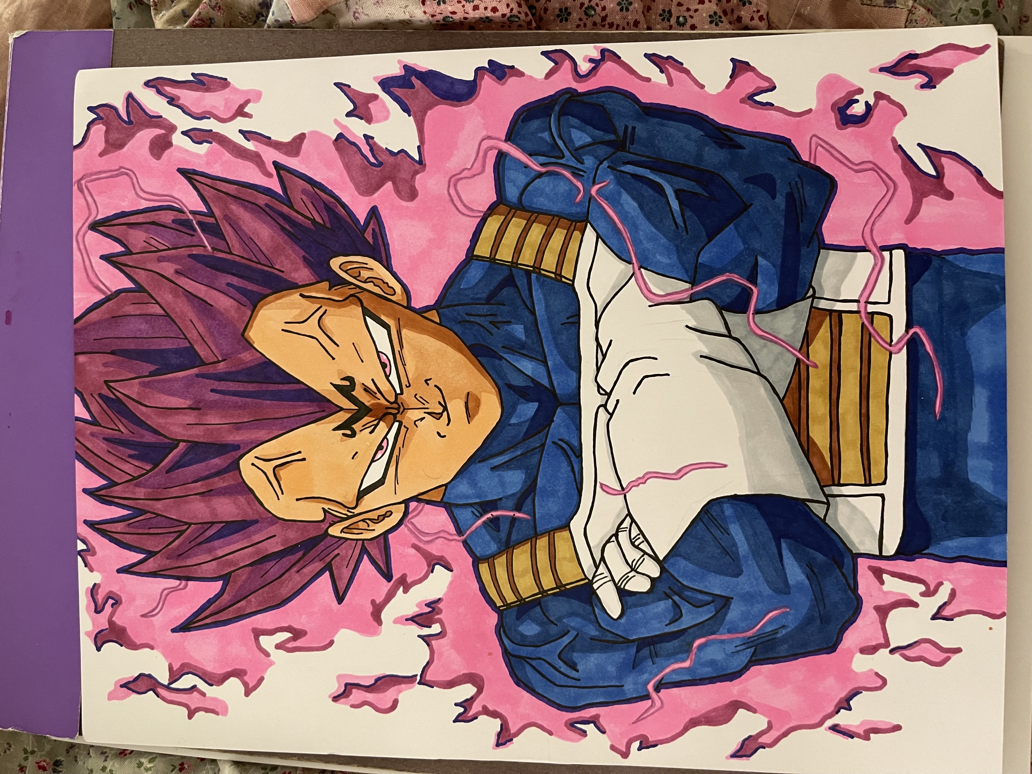 Pintura Majin Vejeta by Euzio on DeviantArt