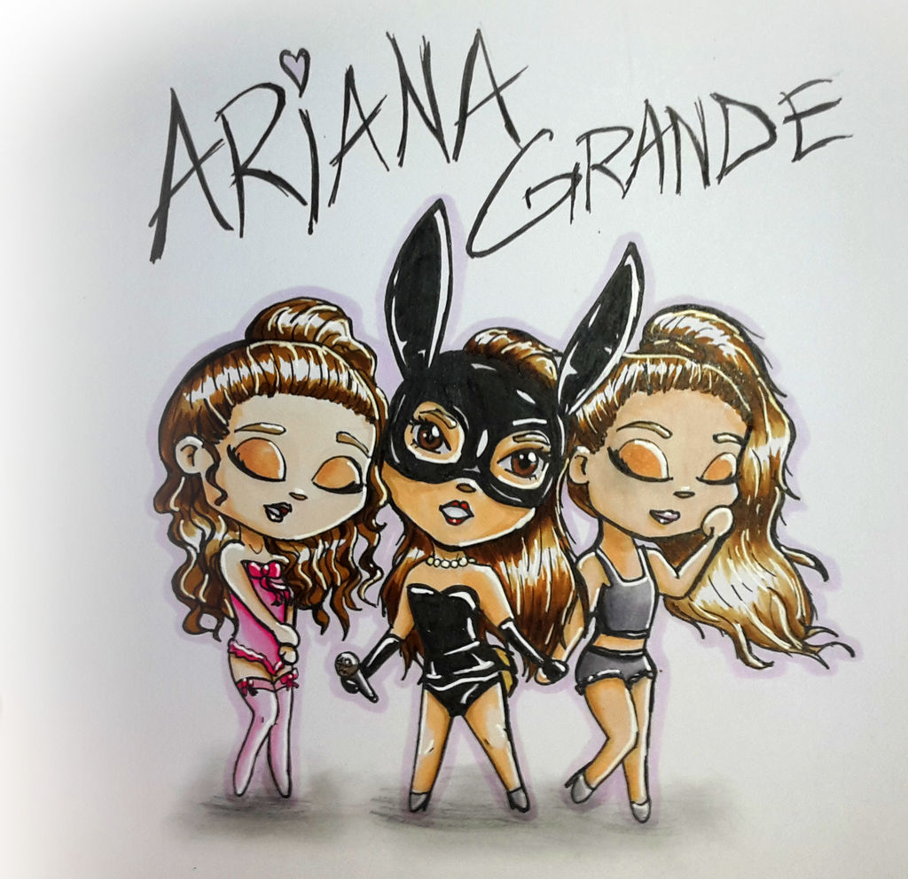 Ariana Grande Chibi Album Covers By Tdimodel6 On Deviantart