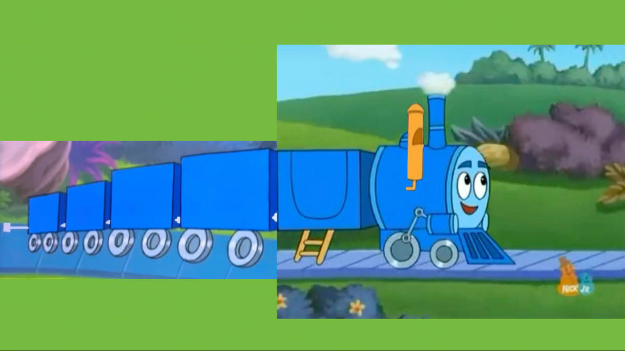 Train Rotor Dora Dora The Explorer Blue Train Dora The Explorer Apple TV