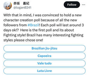 Brazilian Character poll!