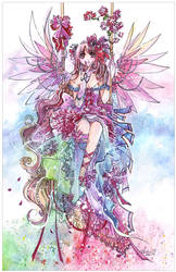 Rainbow Fairy by luciole