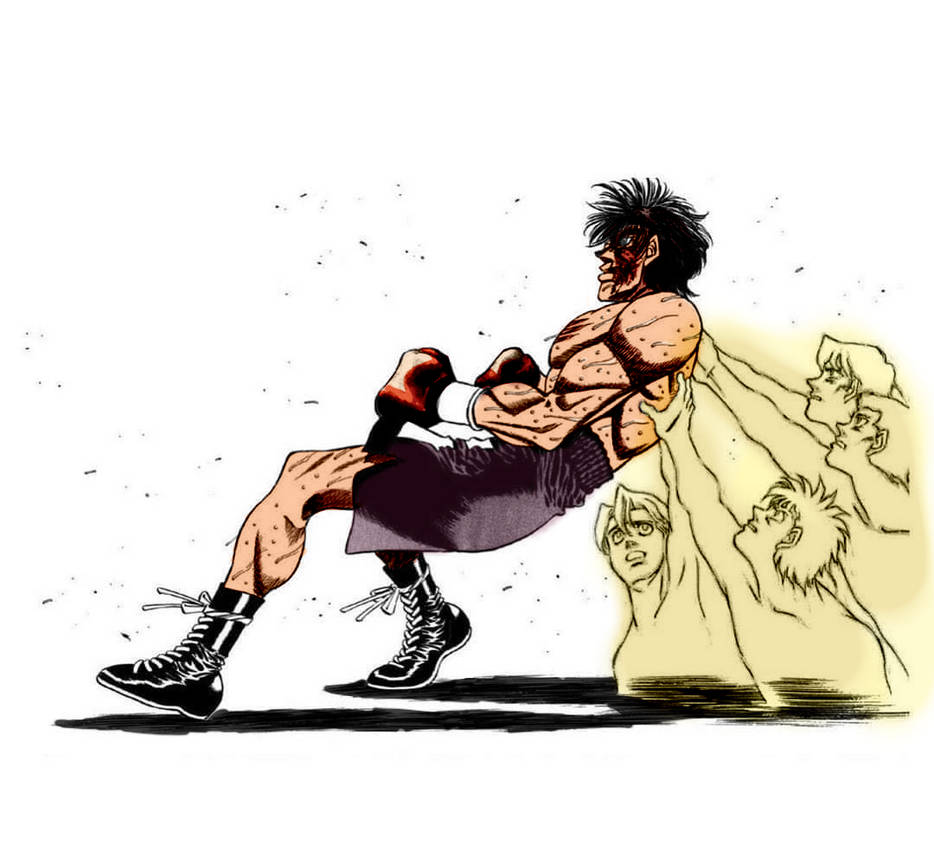 Hawk Inppo Hajime no ippo colored by esechicobenja on DeviantArt
