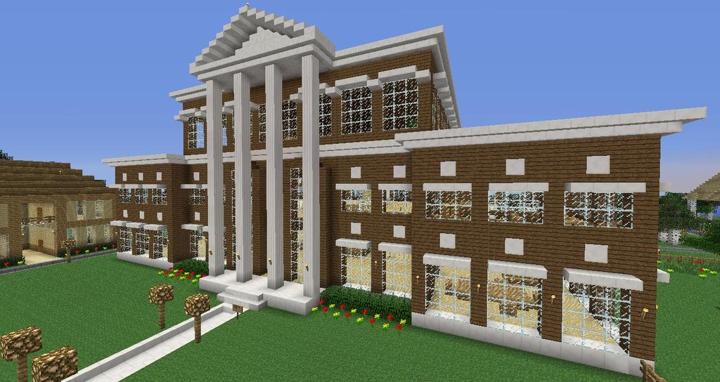 Minecraft Town Hall Ideas