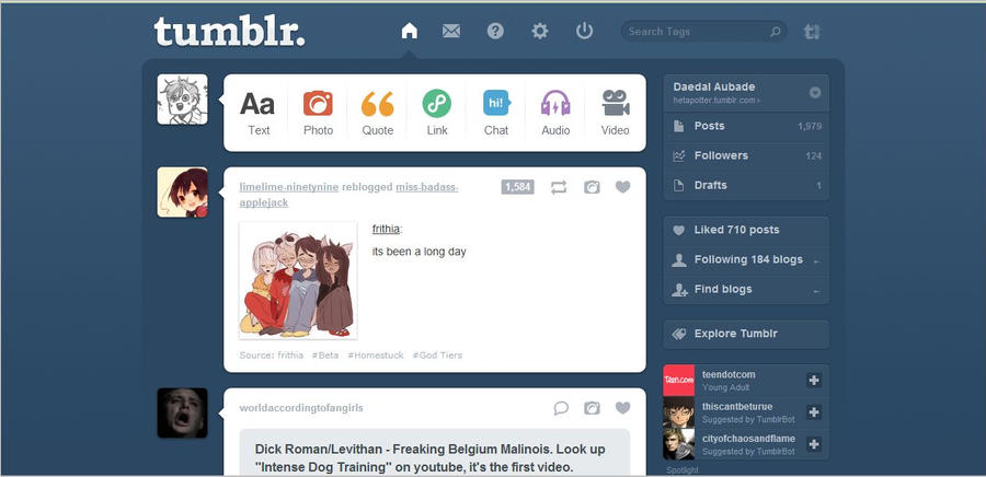 Tumblr Rant Layout New Tumblr Layout by KabochaPai on DeviantArt