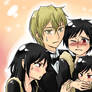 DRRR: 3 Izayas and a Shizuo