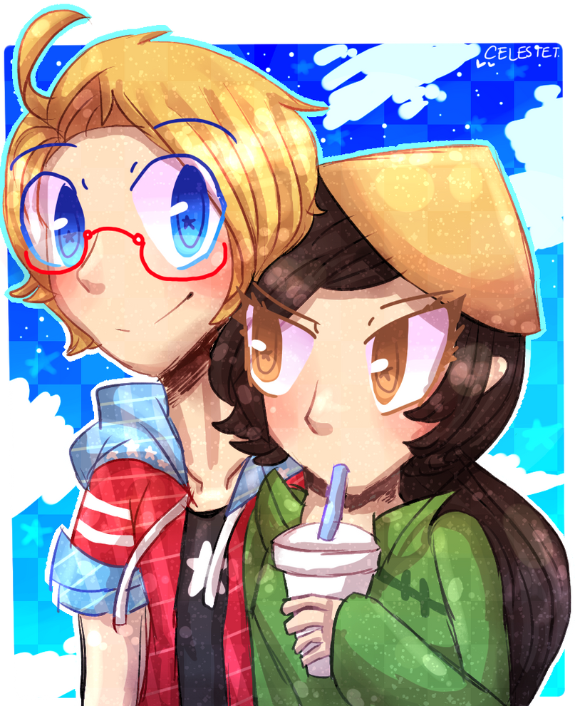 star pair by celexte on DeviantArt