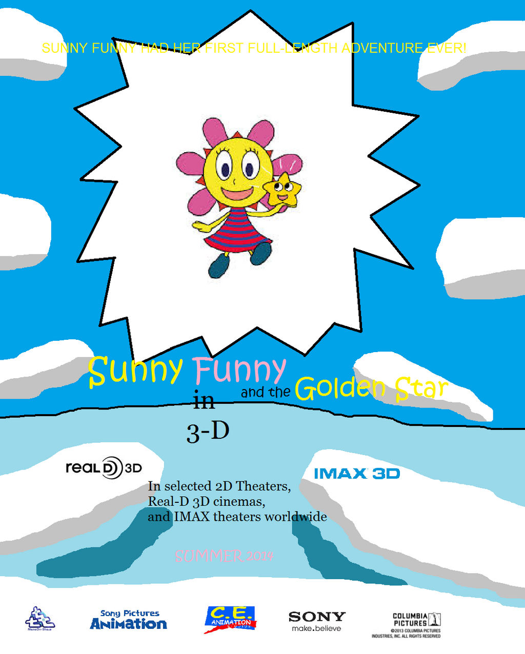 Sunny Funny and the Golden Star movie poster by RealMovieMaker9000 on  DeviantArt