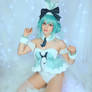 Hatsune Miku Bicute White Rabbit Bunnysuit cosplay