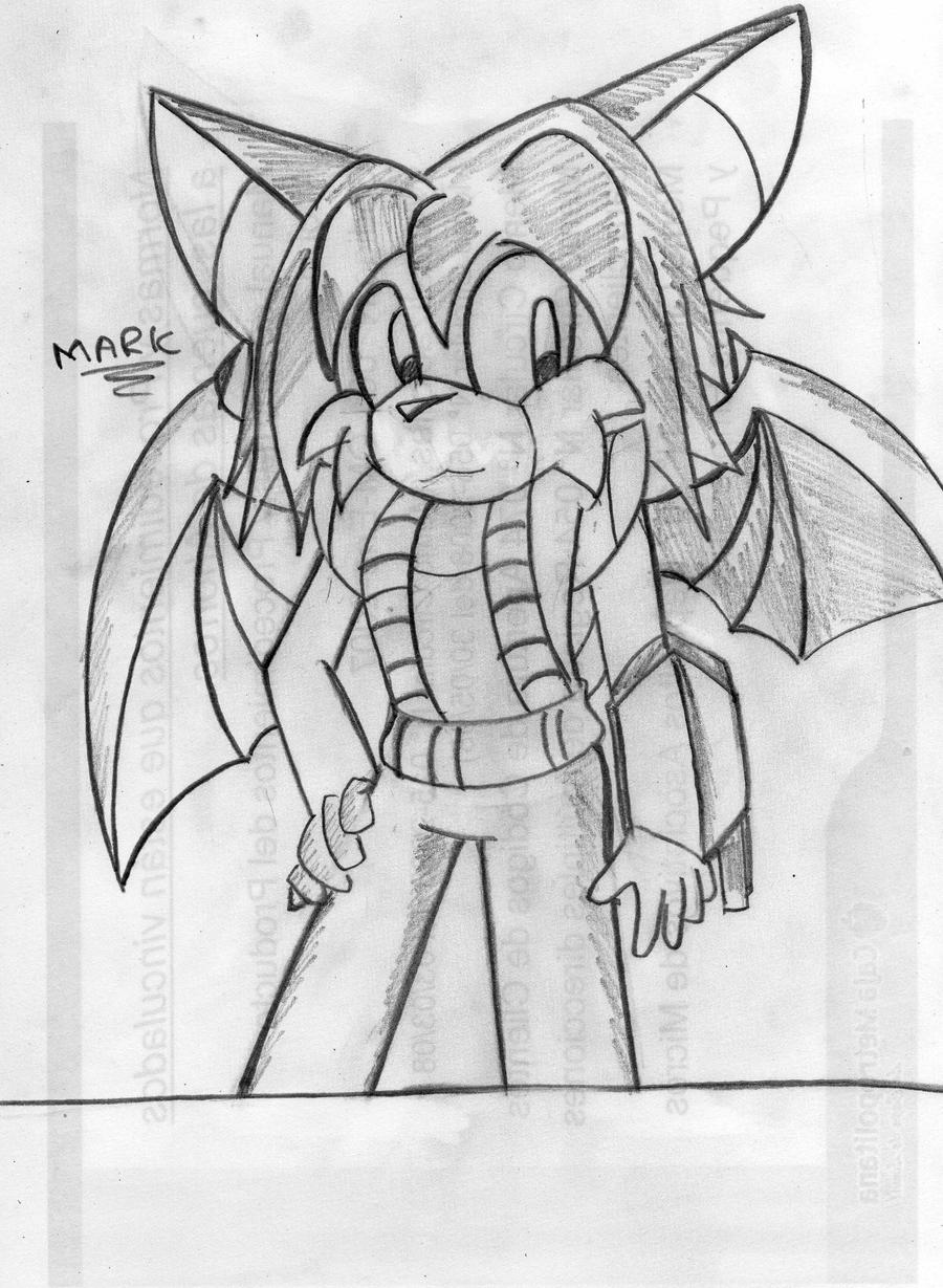 Mark-kun the cyborg bat