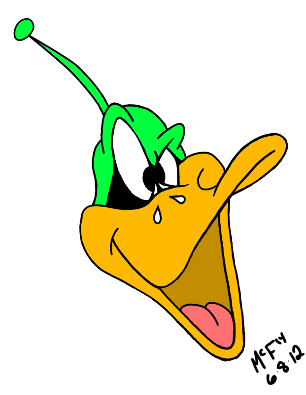 Duck Dodgers Head Shot