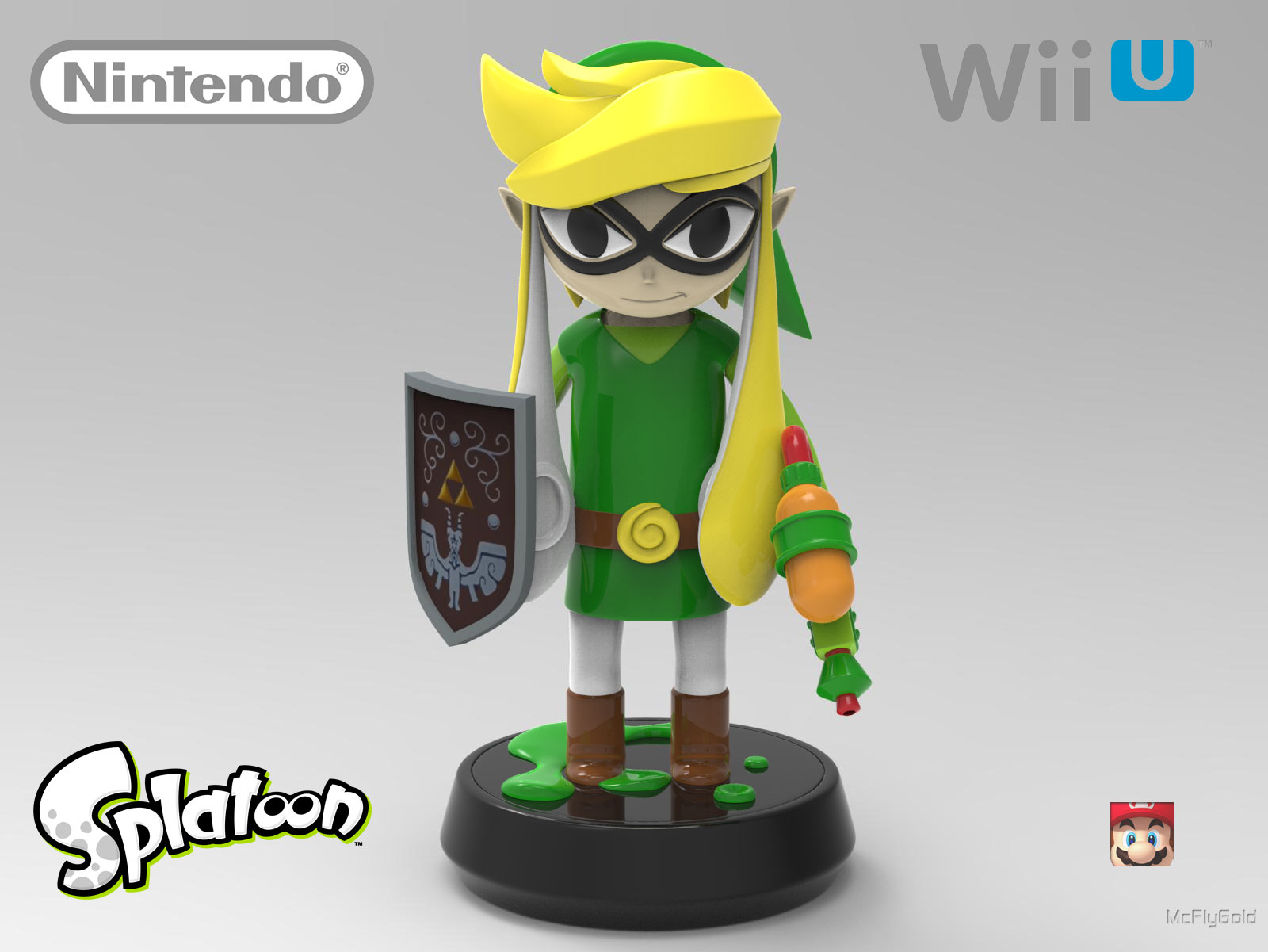 Splatoon Toon Link Amiibo!