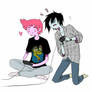 marshall Lee x Prince gumball 