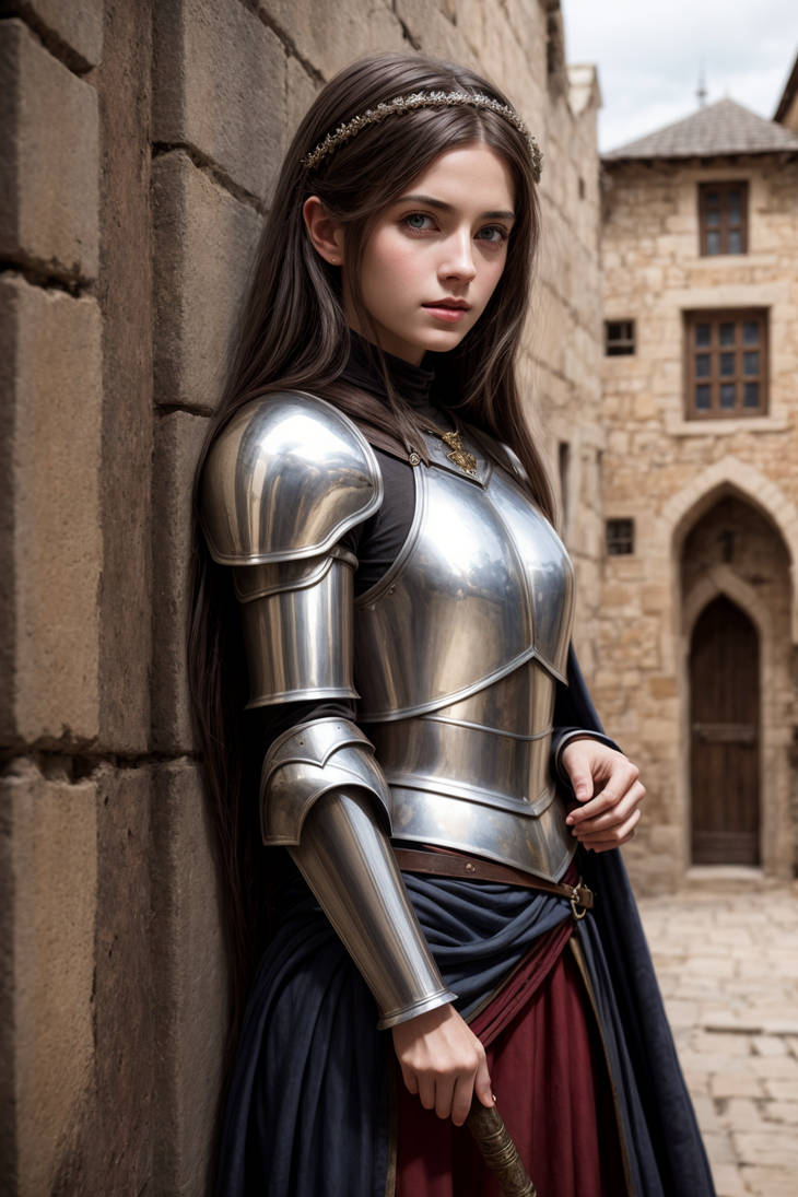 Medieval Female Knight (1) by Penguih on DeviantArt