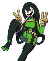 Hero Academia Tsuyu Asui