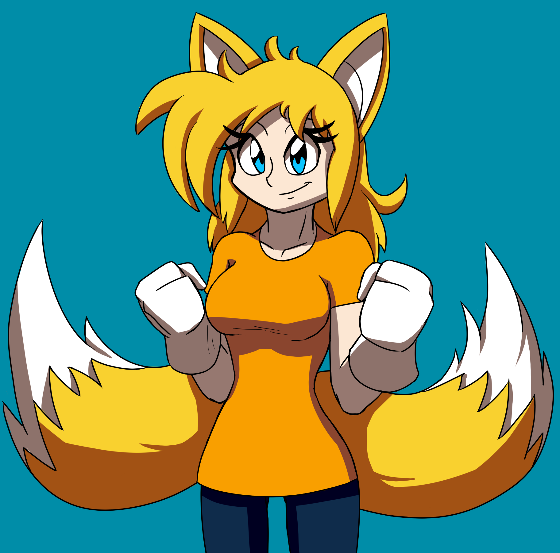 Tails Girl By Stolken On DeviantArt 