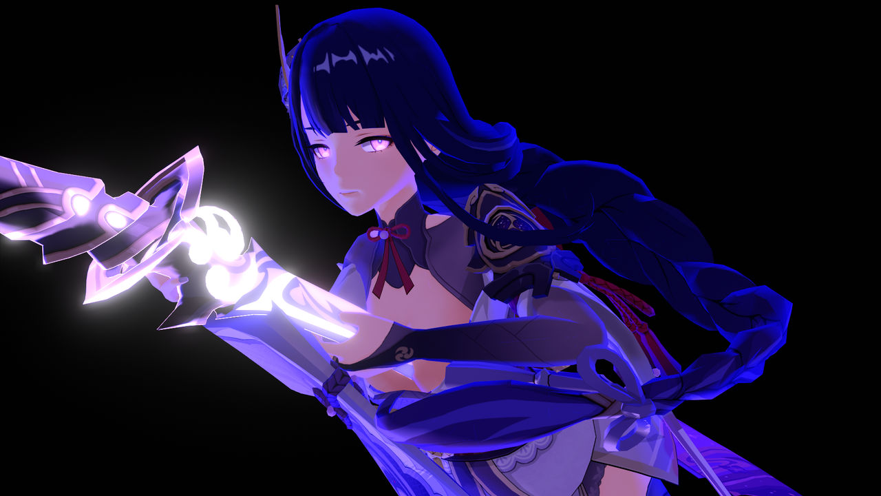 raiden shogun by qkite on DeviantArt