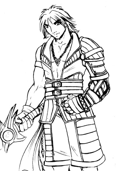 Dark Tidus: Rough version