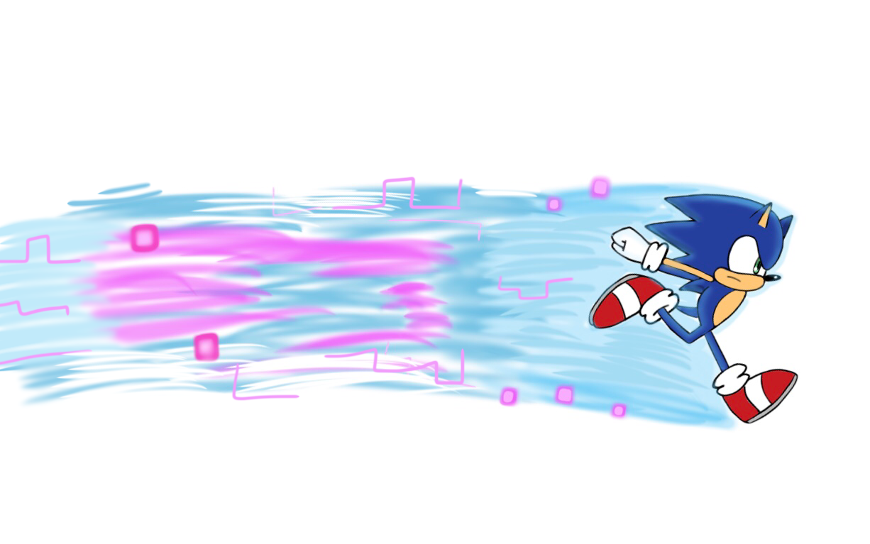 Sonic Frontiers Ancient Digital Boost by robzzz1234 on DeviantArt