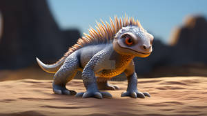 Quillizard, The Luminous Forager