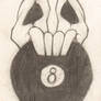 skull doodle 8