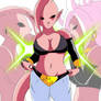 Fusion between Majin Bra and android 21