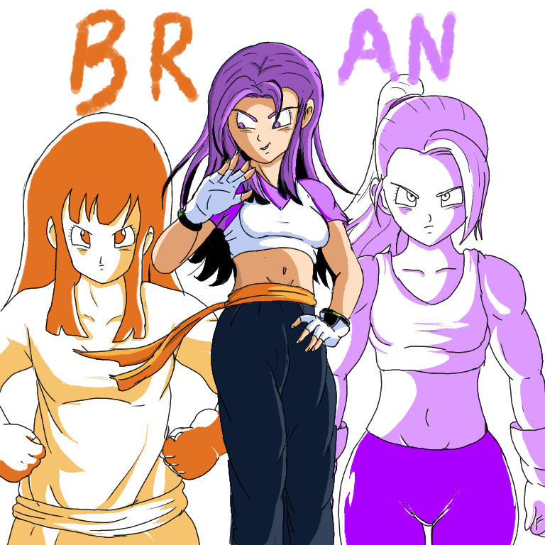 Dragonball Multiverse) sonbra X bra fusion (Alt) by blkstr on DeviantArt