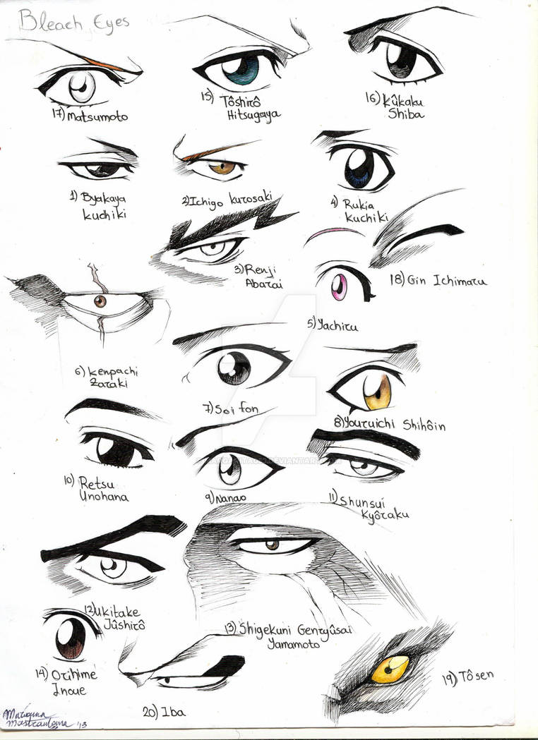 Bleach Eyes by margarita053 on DeviantArt