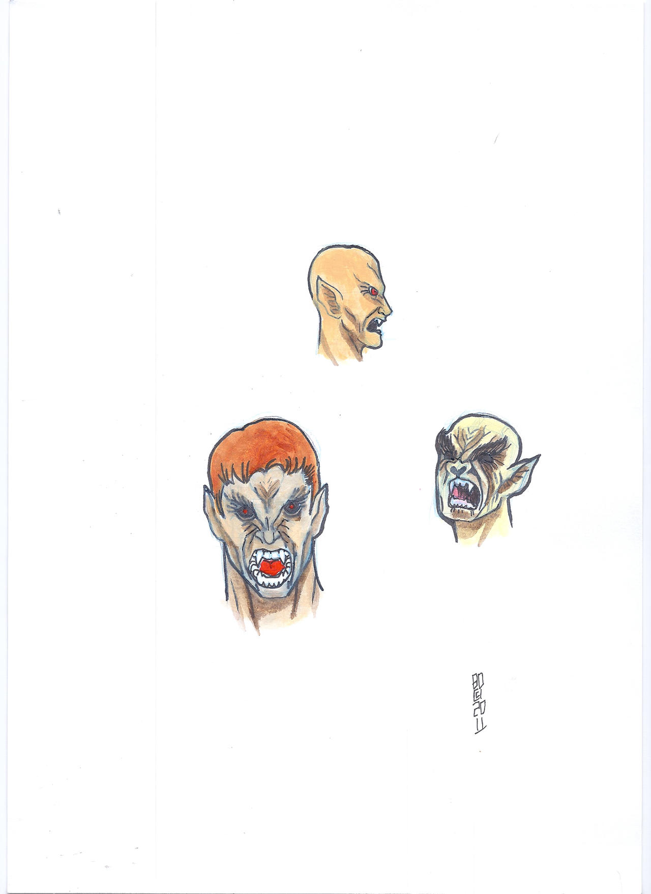 Vampire types by OsmarABocciart on DeviantArt