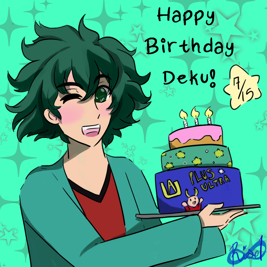 Deku Bday2018 by InfinityRise1 on DeviantArt