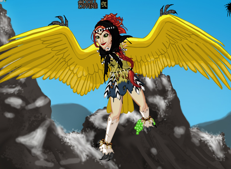 Scarlett In Harpy Form