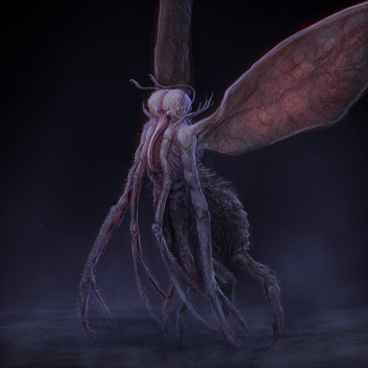 Mothman by dirkwachsmuth on DeviantArt