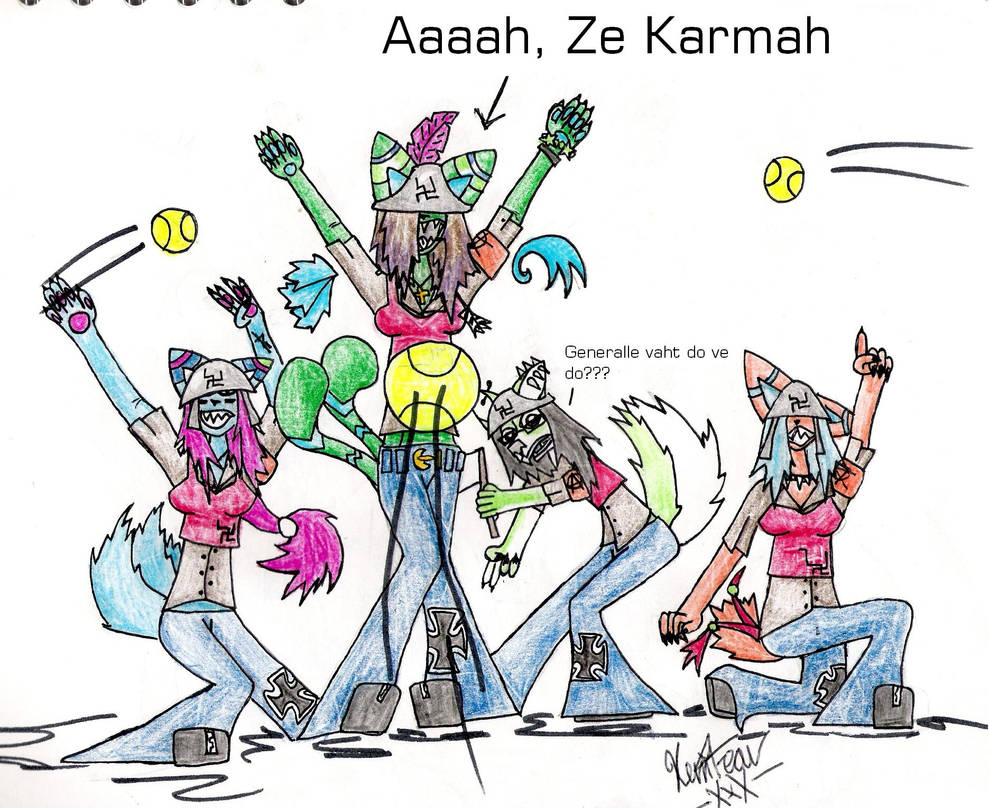ahhh ze karma by StrangeVampi on DeviantArt